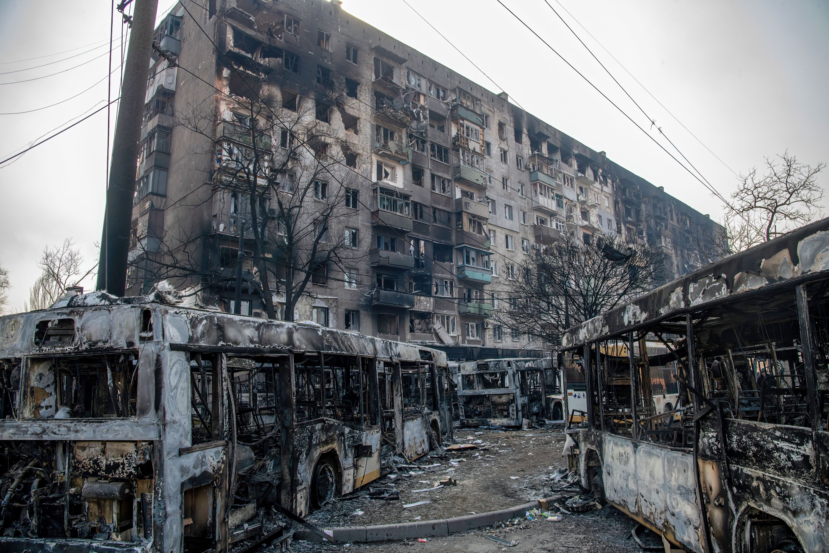 Cidade de Mariupol virou cenário de destruição após ataques russos