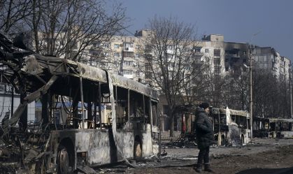 Destruição em Mariupol