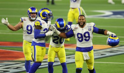Rams celebram segundo título da franquia