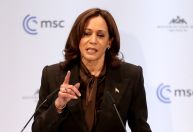 EUA compartilham informação de inteligência com aliados da Otan, diz Kamala Harris