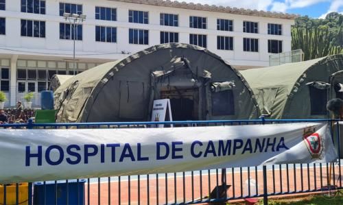 Hospital de campanha Petrópolis