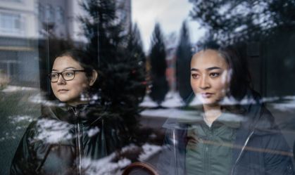 Two sisters from Afghanistan fled one war only to be caught in the middle of another war.