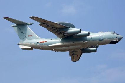 KJ200 chinês. Aeronave é baseada no modelo russo Beriev A-50