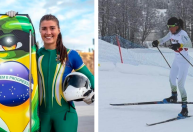 Olimpíadas de Inverno: novata e veterana são destaques da delegação brasileira