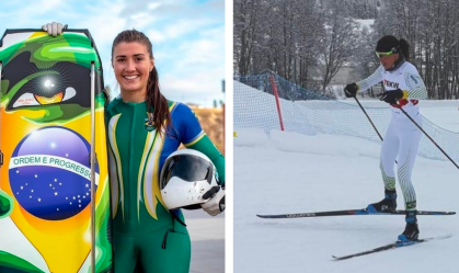 Olimpíadas de Inverno: novata e veterana são destaques da delegação brasileira