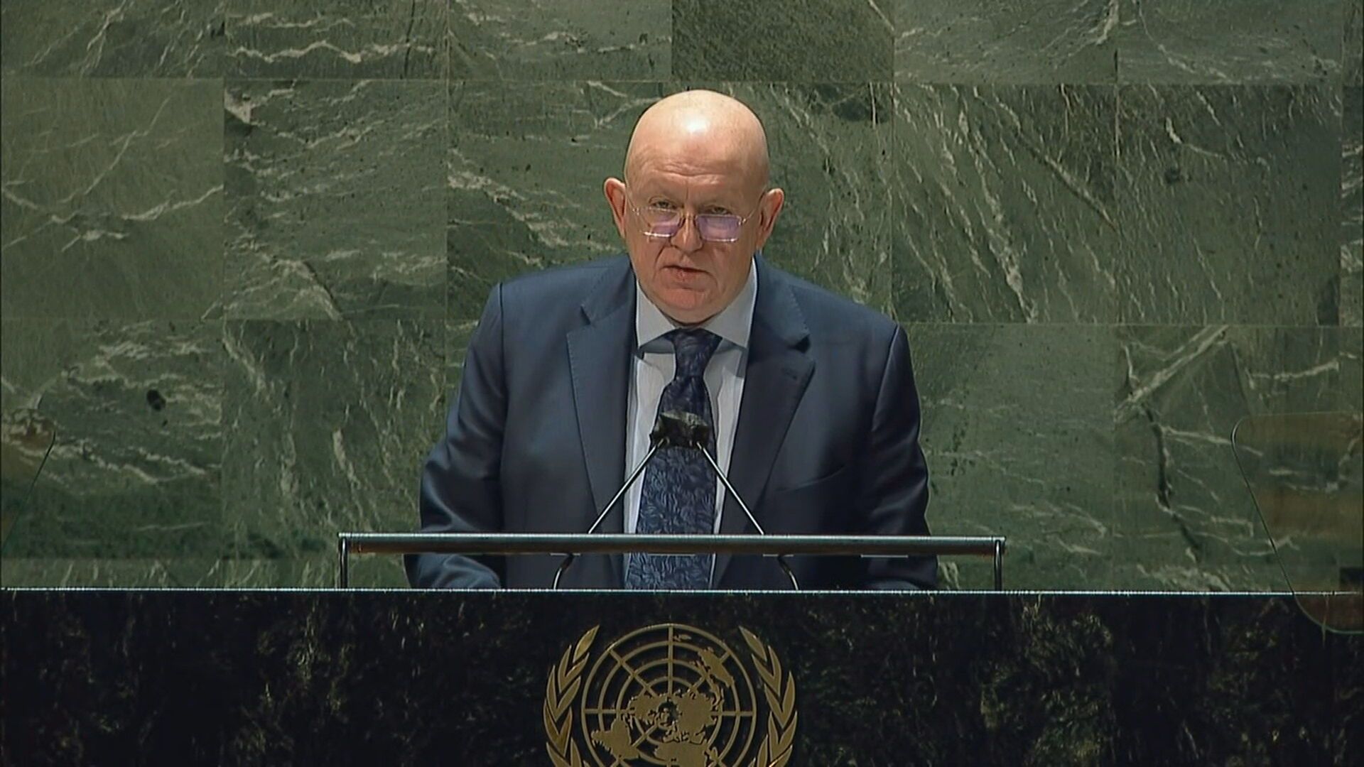 Vasily Nebenzya, embaixador da Rússia na ONU