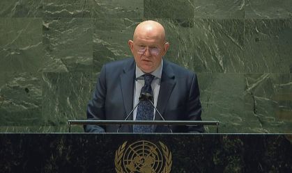 Vasily Nebenzya, embaixador da Rússia na ONU