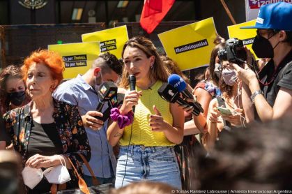 A atriz argentina Thelma Fardin
