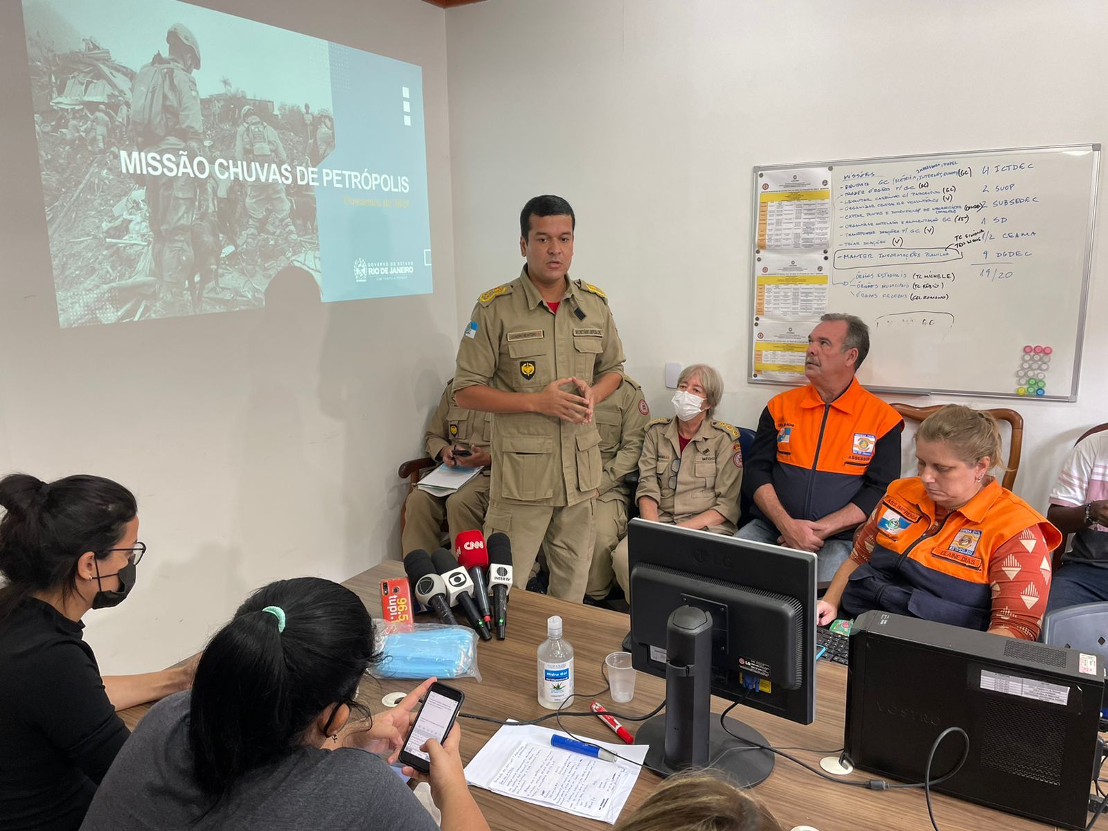 Corpo de Bombeiros que atuam em Petrópolis