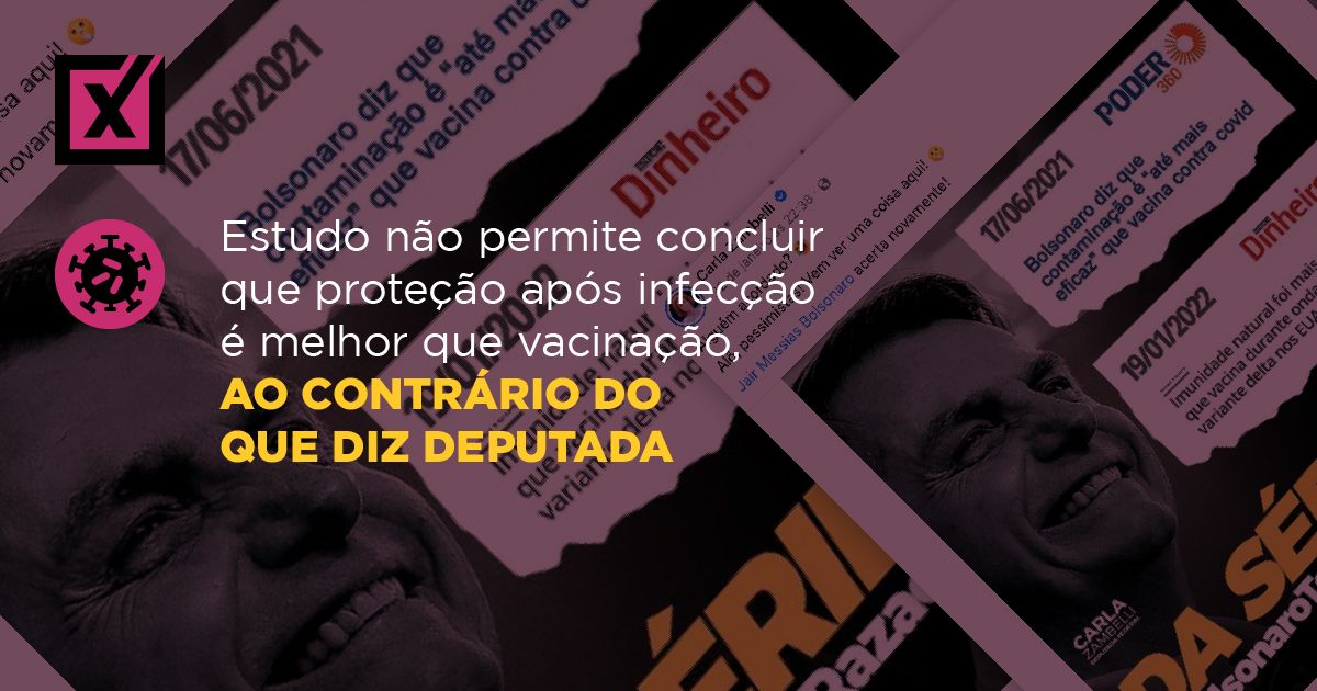 Estudo não permite concluir que proteção após infecção por Covid é melhor que vacina