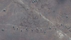Imagens de satélite mostraram novos destacamentos militares russos em vários locais perto da Ucrânia