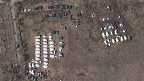 Imagens de satélite mostraram novos destacamentos militares russos em vários locais perto da Ucrânia