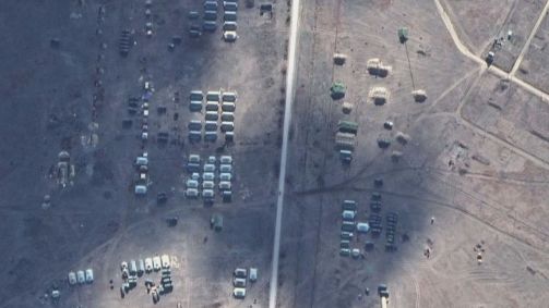 Imagens de satélite mostraram novos destacamentos militares russos em vários locais perto da Ucrânia