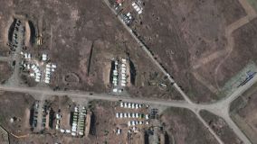 Imagens de satélite mostraram novos destacamentos militares russos em vários locais perto da Ucrânia