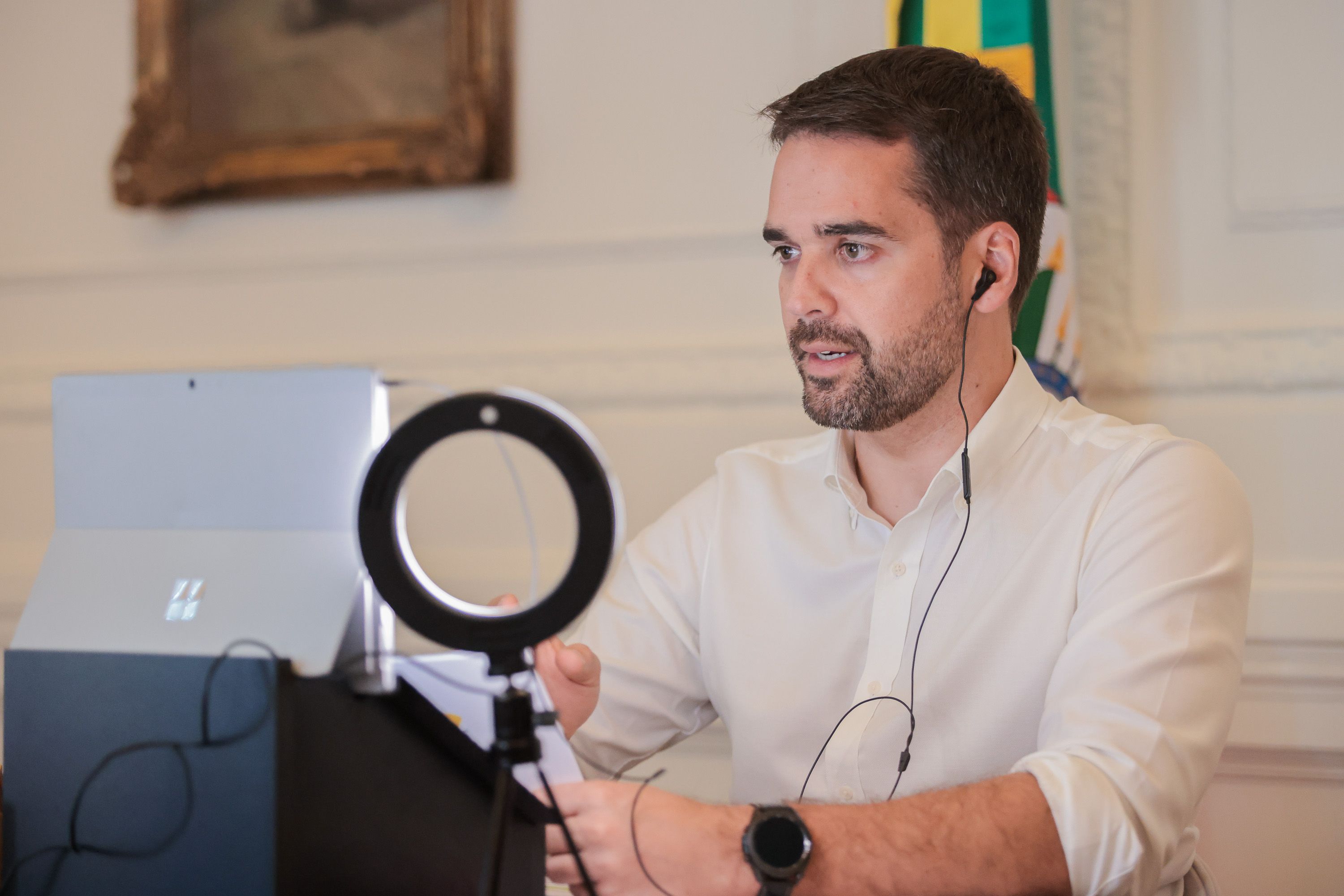 Eduardo Leite, governador do Rio Grande do Sul