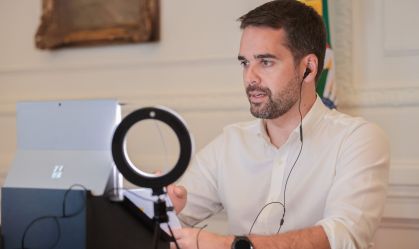 Eduardo Leite, governador do Rio Grande do Sul
