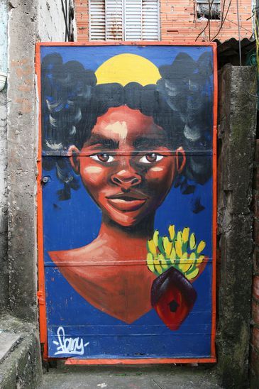 Galeria fica na Vila Flávia, no bairro São Mateus / Rovena Rosa/Agência Brasil