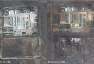 Novas imagens de satélite mostram acúmulo de militares russos ao redor da Ucrânia