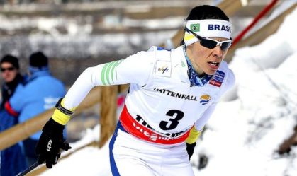 Jaqueline Mourão, atleta brasileira do esqui cross country