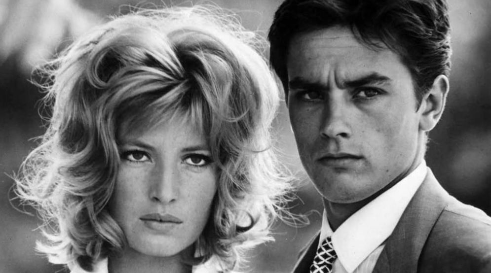Monica Vitti com Alain Delon no filme "O Eclipe" (1962) / Divulgação