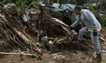 Chuvas provocaram pelo menos 150 mortes no Brasil em cinco meses
