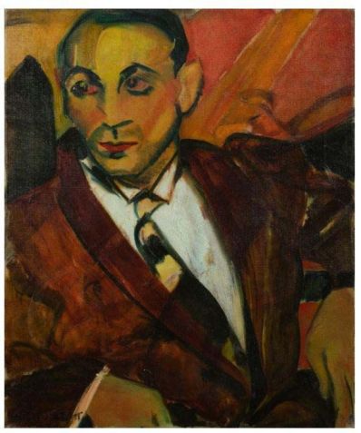 "O Homem Amarelo", de Anita Malfatti, muito criticado à epoca/ Reprodução