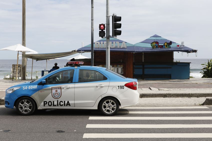 Quiosque Tropicália, na praia da Barra da Tijuca, onde o imigrante congolês Moïse Kabamgabe foi espancado até a morte depois de cobrar diárias de trabalho não pagas / Foto: Fernando Frazão/Agência Brasil