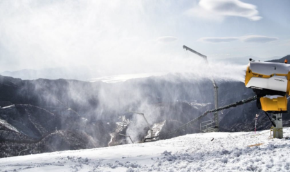 Neve artificial em Olimpíada de Pequim é tendência, mas também alvo de críticas