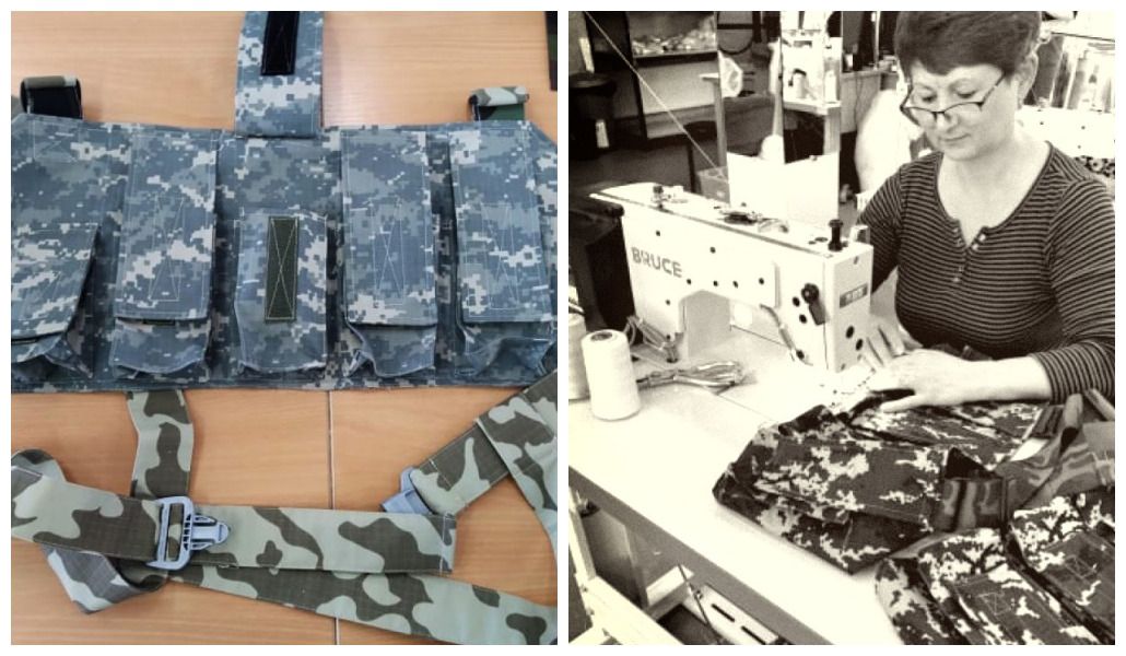 Costura de roupas militares / Divulgação/Milla Nova