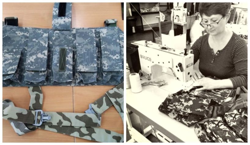 Costura de roupas militares / Divulgação/Milla Nova