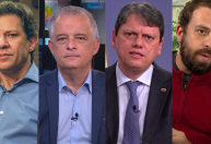 Pesquisa Quaest/Genial para governo de SP: Haddad tem 24%; França, 18%; Tarcísio, 9% e Boulos, 7%