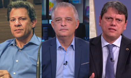 Pesquisa Real Time Big Data para governador de SP: Haddad tem 27%; França e Tarcísio têm 14%