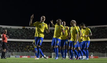 Brasil goleia Bolívia na última rodada das Eliminatórias da Copa de 2022