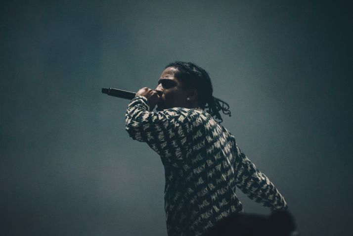 A$AP Rocky em apresentação no Lollapalooza, neste sábado. / Camila Cara