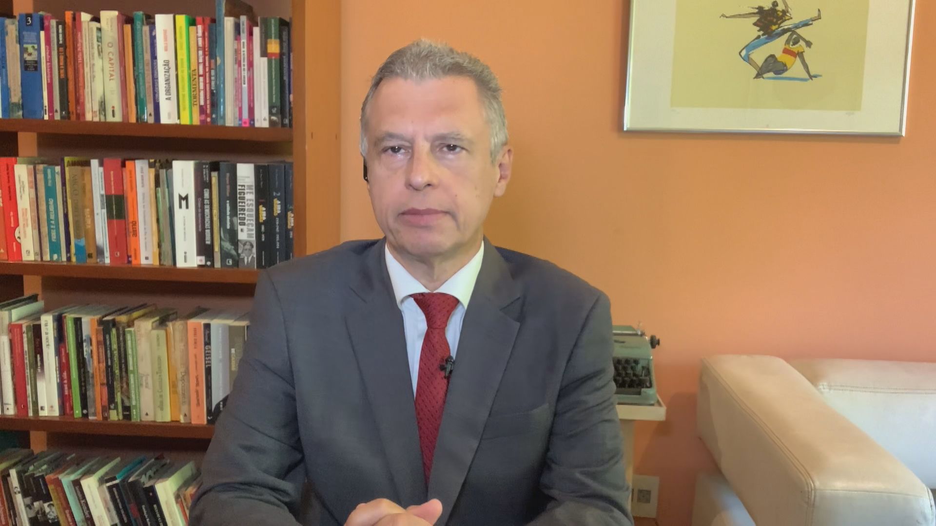 Fernando Molica no quadro Liberdade de Opinião