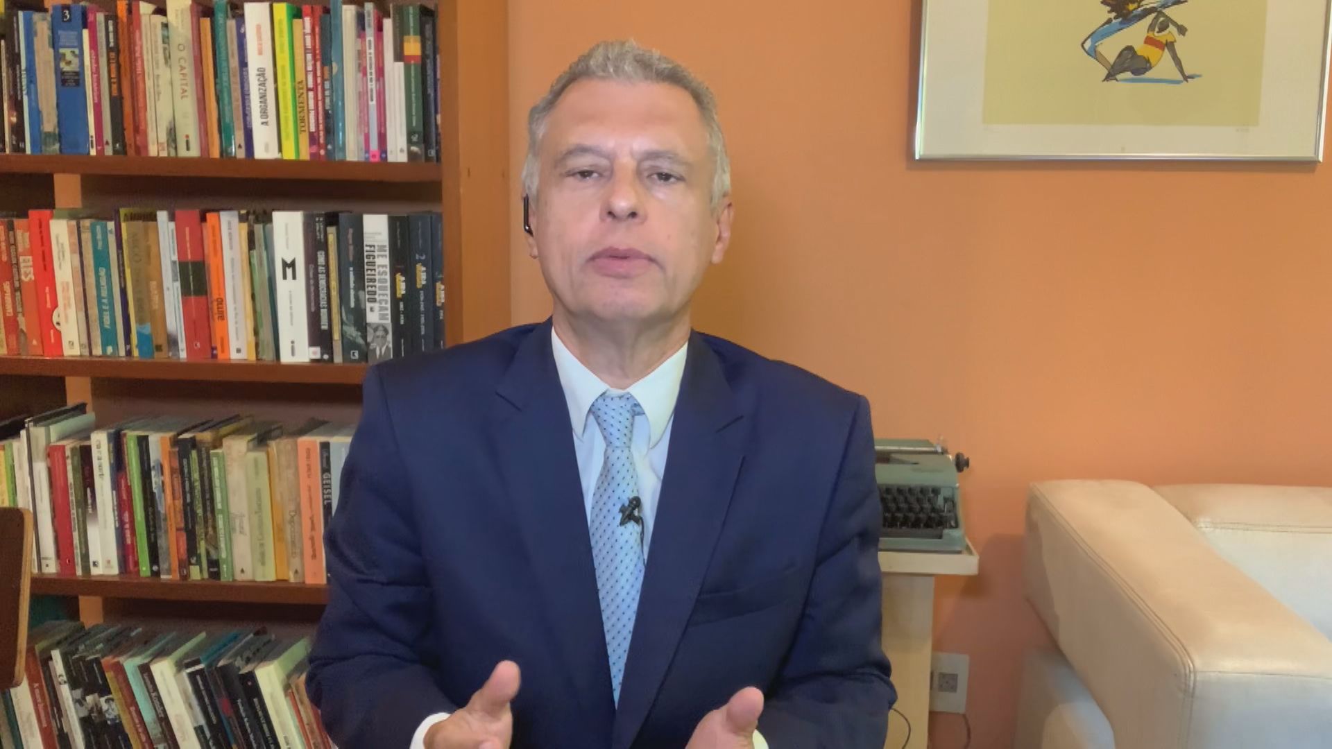 Fernando Molica no quadro Liberdade de Opinião