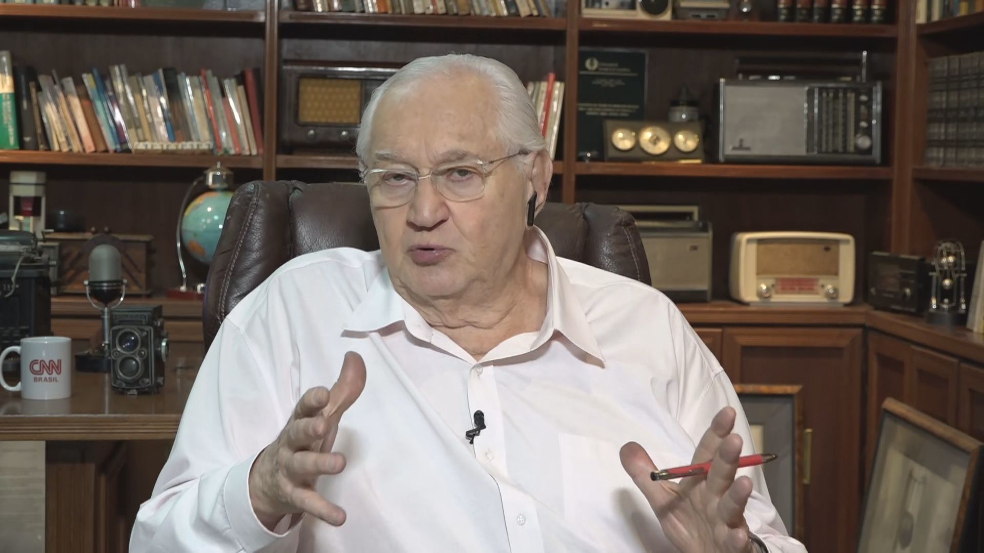 Boris Casoy no quadro Liberdade de Opinião