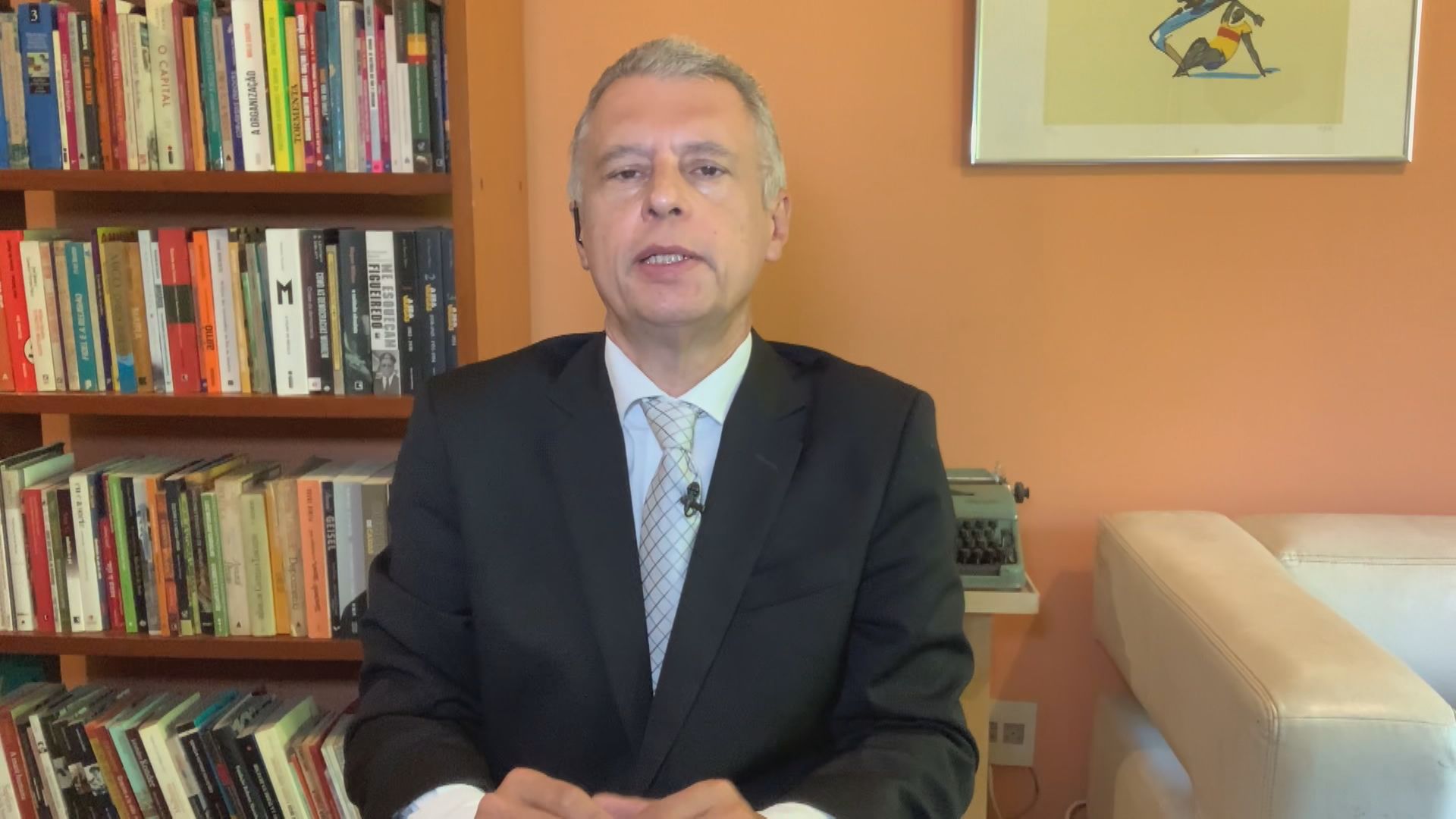 Fernando Molica no quadro Liberdade de Opinião
