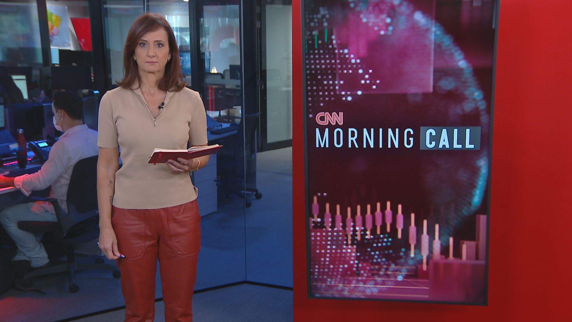 Thais Herédia no quadro Morning Call