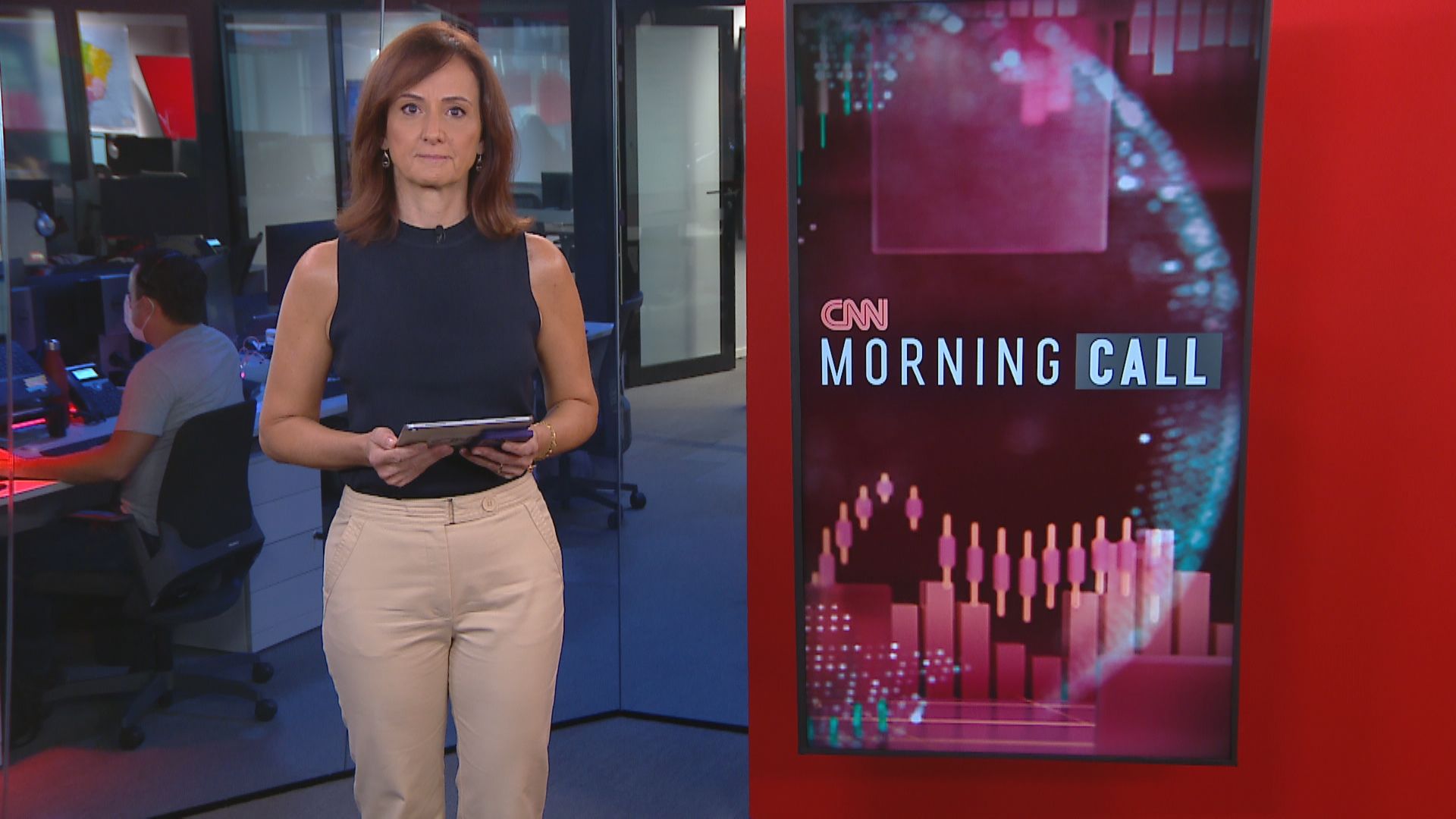 Thais Heredia no quadro Morning Call