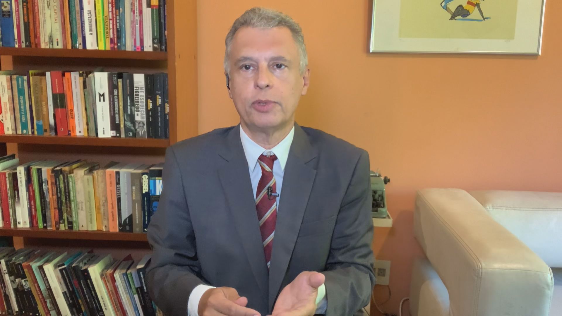 Fernando Molica no quadro Liberdade de Opinião