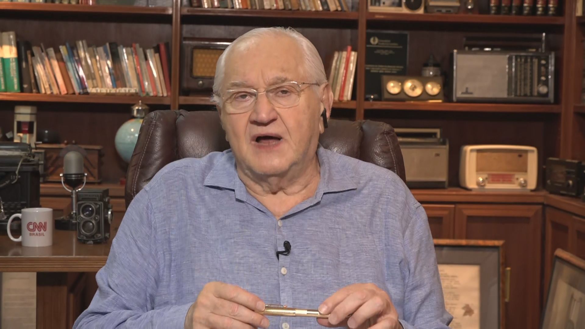 Boris Casoy no quadro Liberdade de Opinião