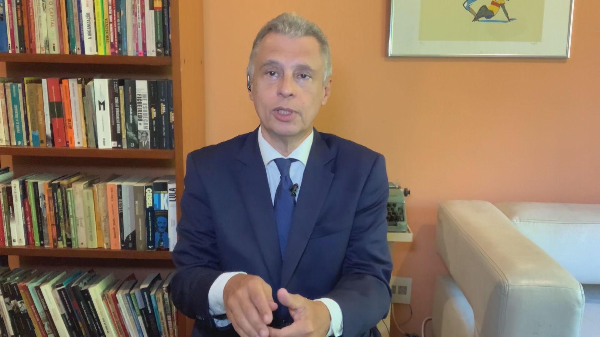 Fernando Molica no quadro Liberdade de Opinião
