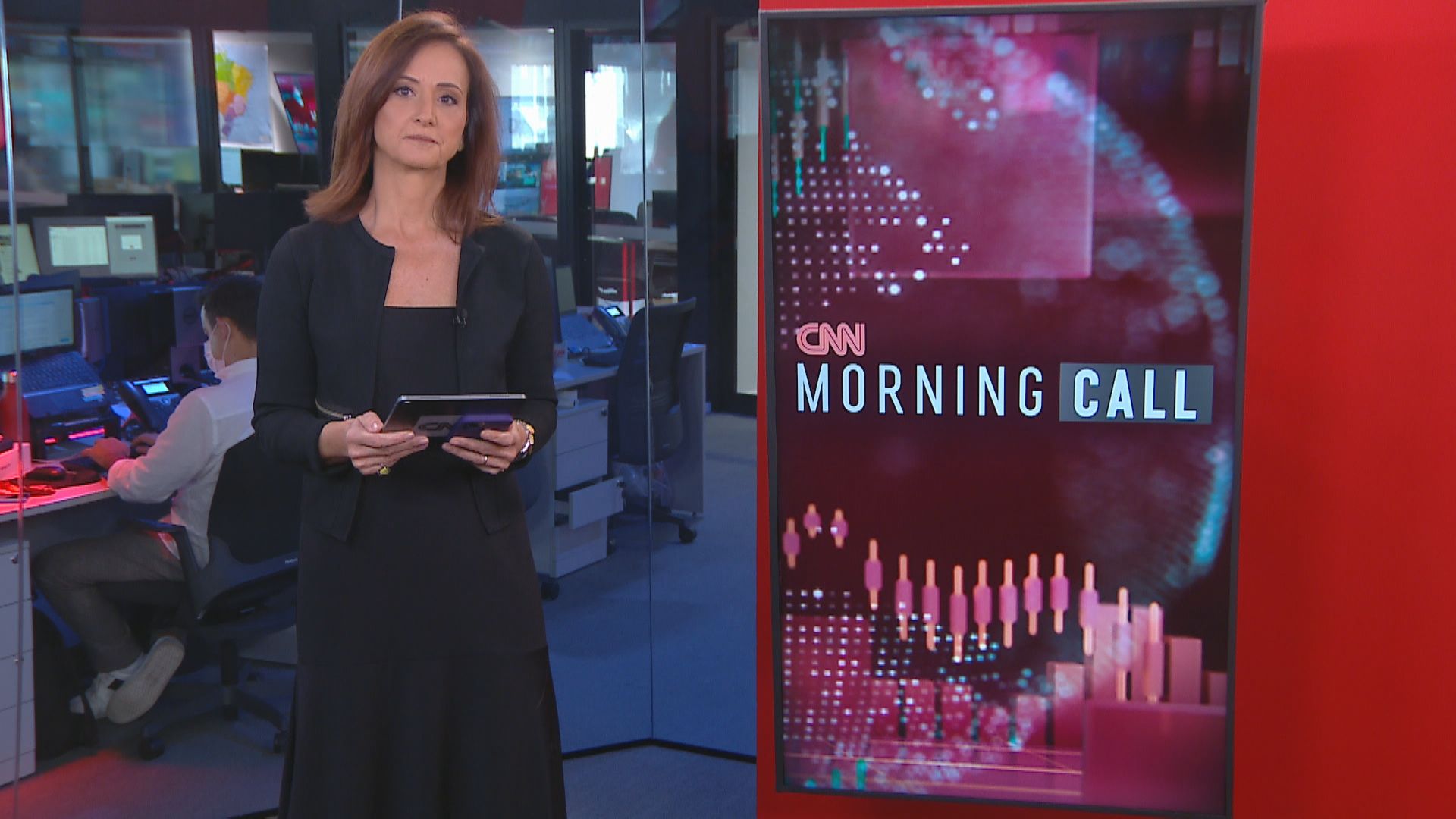 Thais Herédia no quadro Morning Call