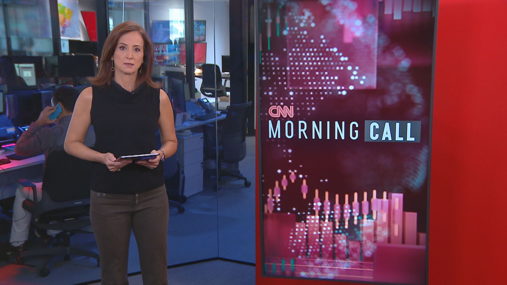 Thais Herédia no quadro Morning Call