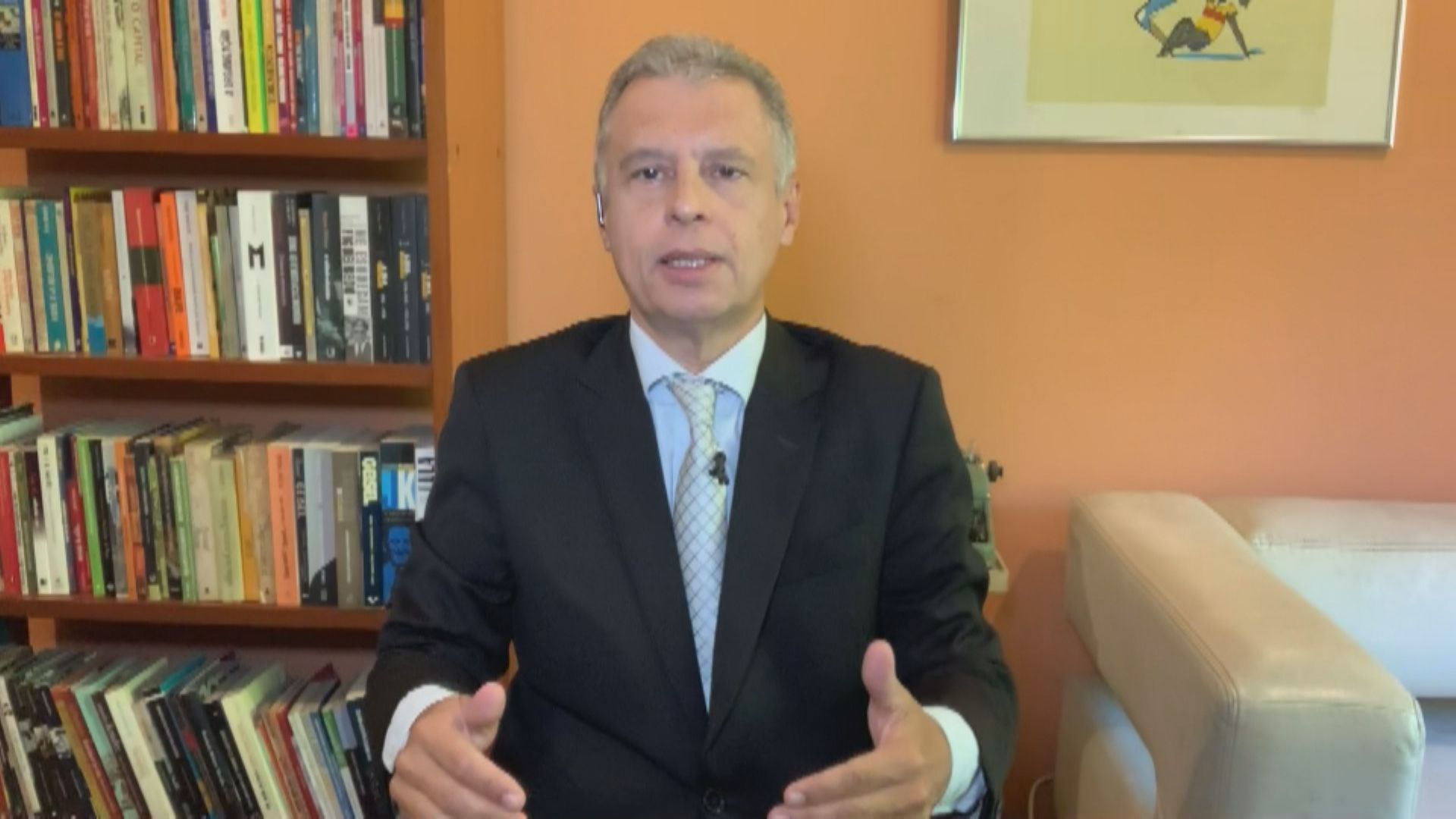 Fernando Molica no quadro Liberdade de Opinião