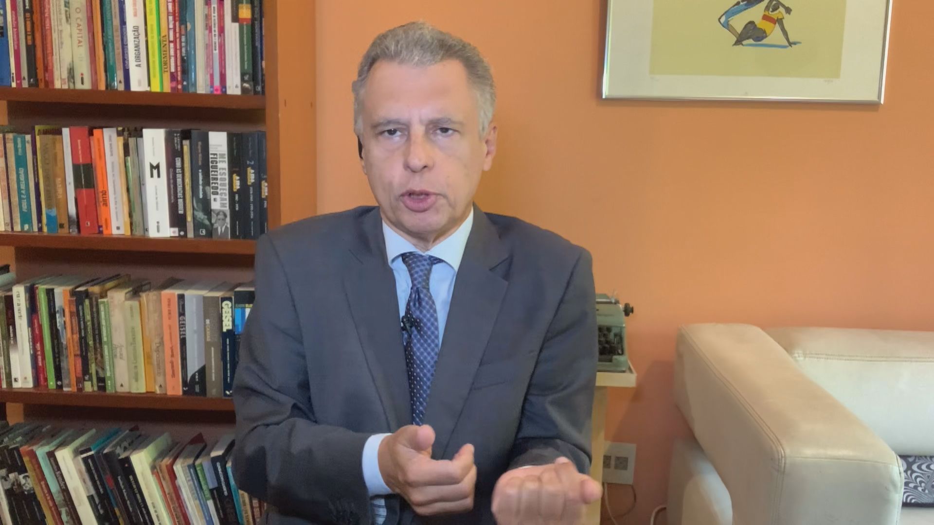 Fernando Molica no quadro Liberdade de Opinião