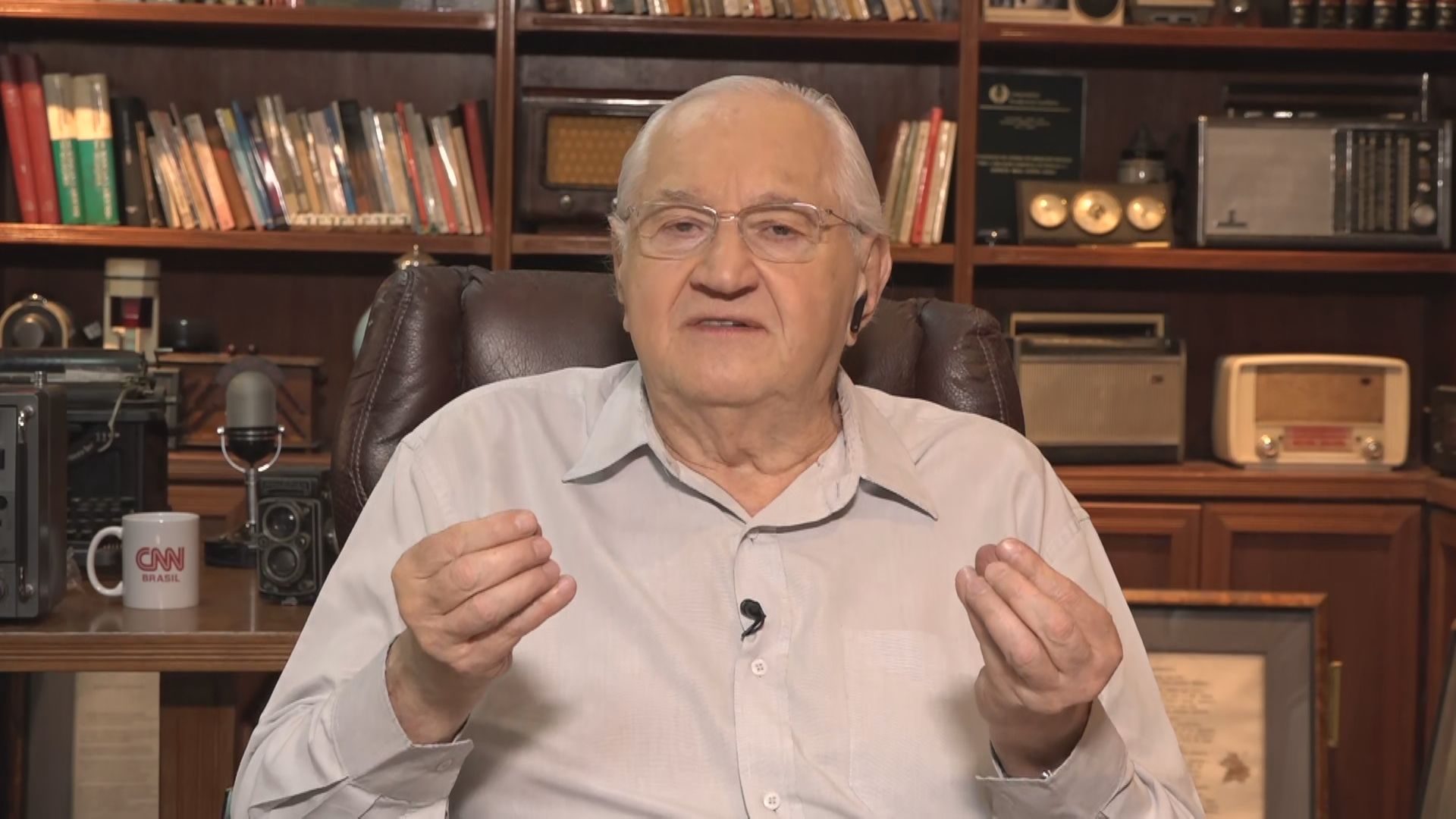 Boris Casoy no quadro Liberdade de Opinião