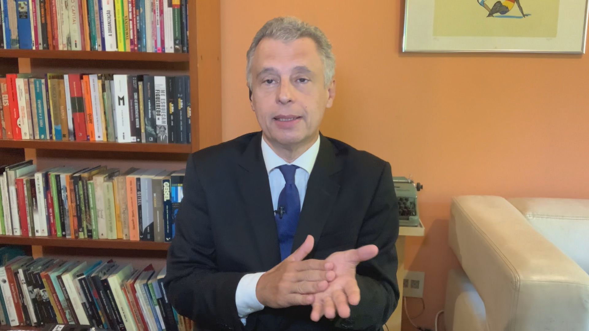 Fernando Molica no quadro Liberdade de Opinião