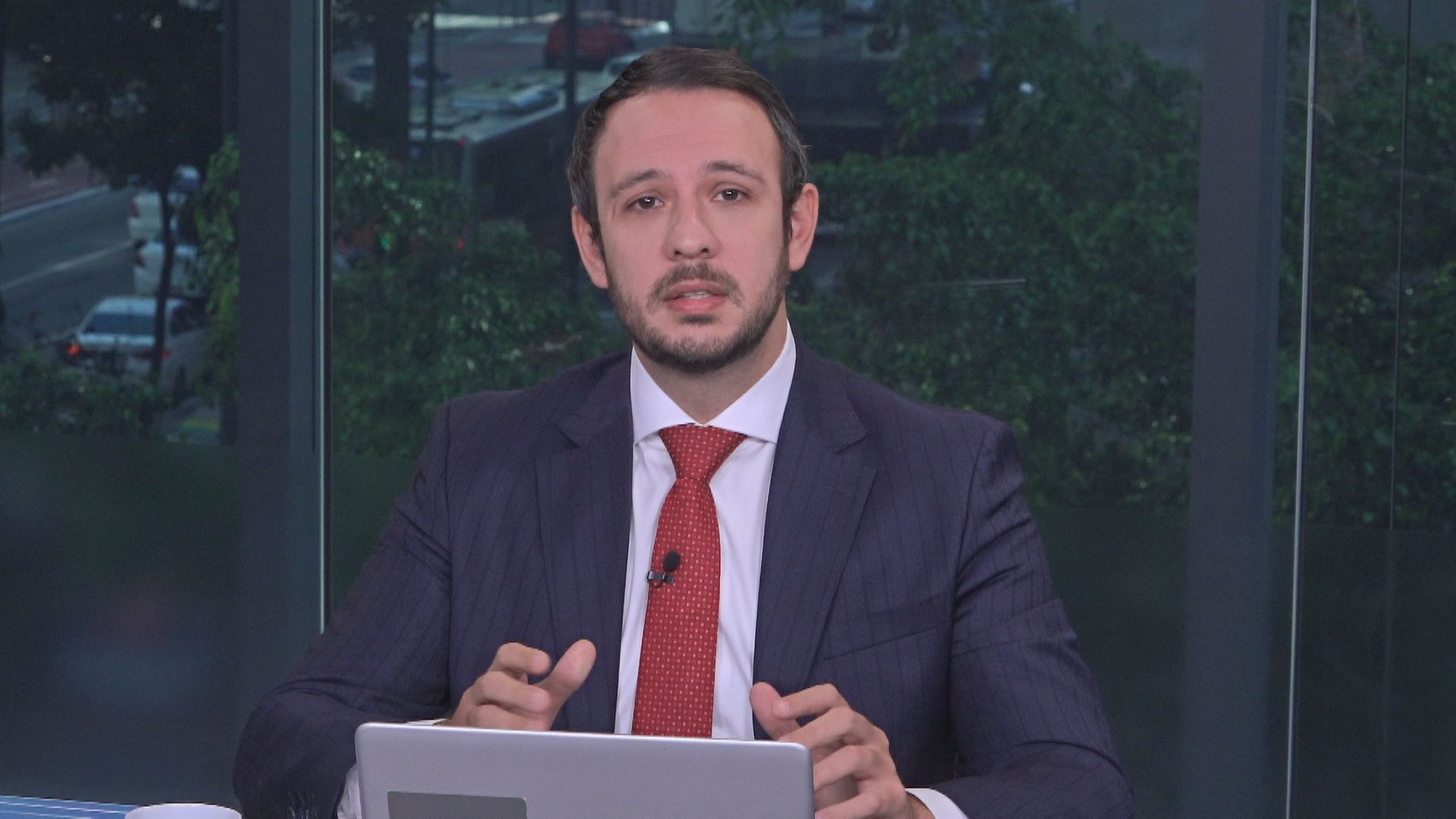 Bruno Salles no quadro Liberdade de Opinião